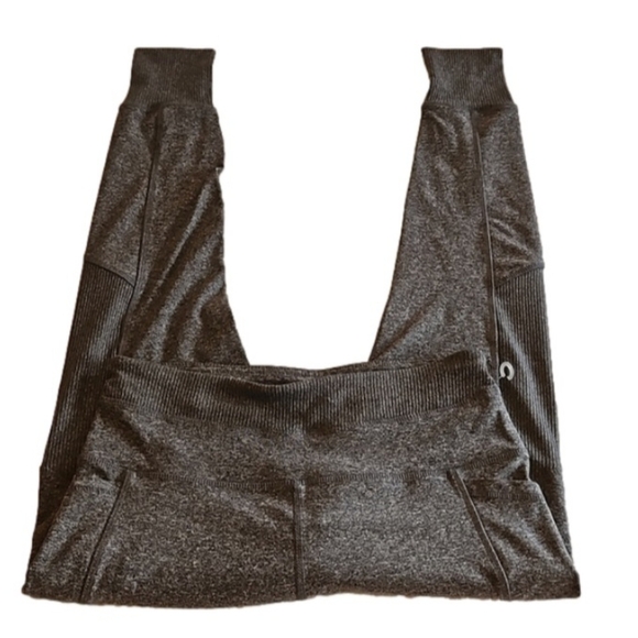 RBX Live Life Active Leggings Small Size Drawstring 2 Pockets Gently Used Gray - Picture 3 of 16